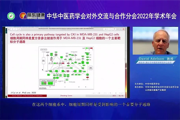 一定发中-澳分子中医药学研究中心David Adelson教授报告